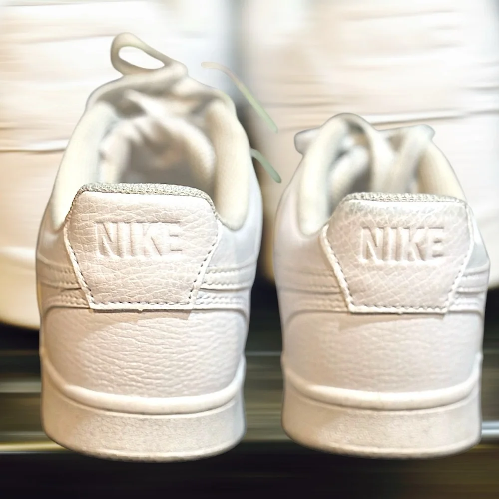 Nike Court Vision Low Sneakers - Women’s Size 6 - White - Picture 2 of 14